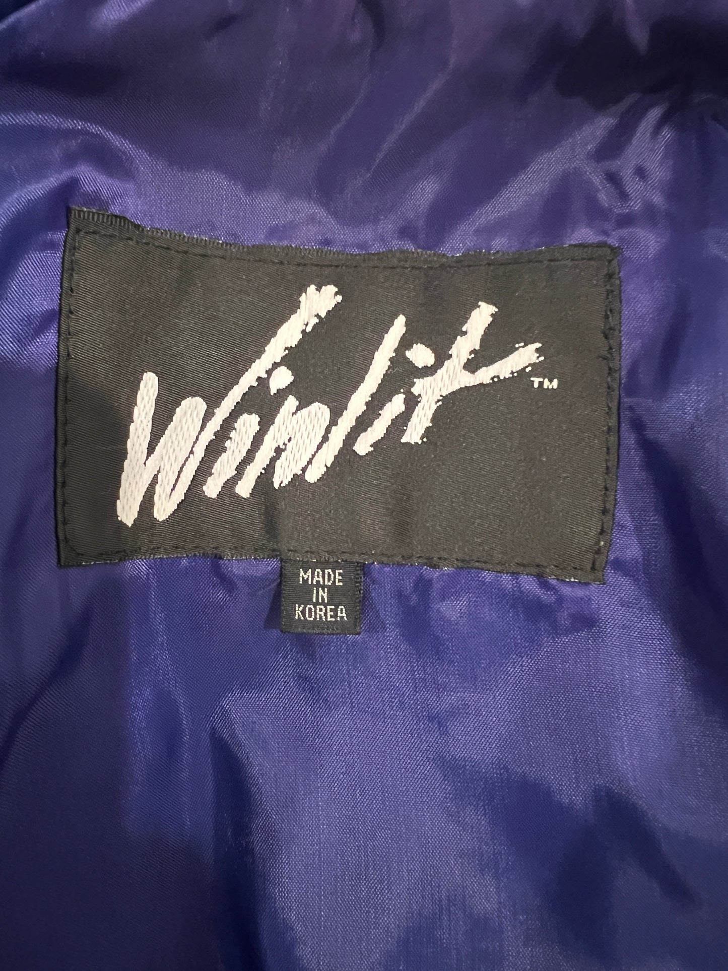 WinLit Indigo Suede Leather Suit